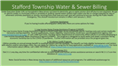 Stafford Township Water  Sewer Billing - 